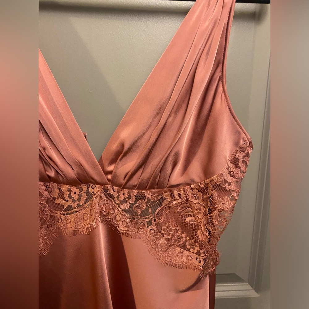 Pink lace midi dress from Dress Forum, size M